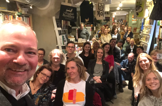 The Camino Way book event in Stockholm, Sweden.