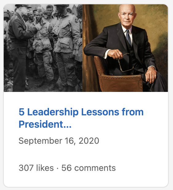 5 Leadership Lessons from President Eisenhower