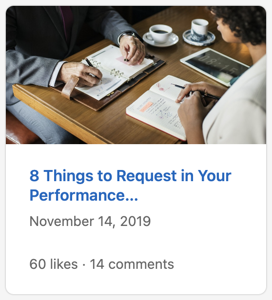 8 Things to Request in your Performance Review Meeting